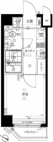プレステージ高野台の間取り画像
