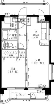 フレスコ和の間取り画像