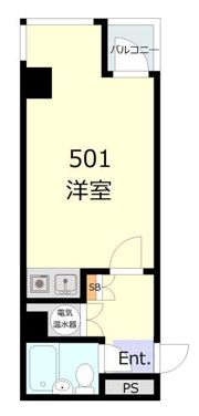 東新橋ビルの間取り画像