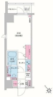 レジディア荻窪Ⅲの間取り画像
