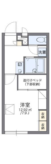 レオパレス宮崎神宮の間取り画像