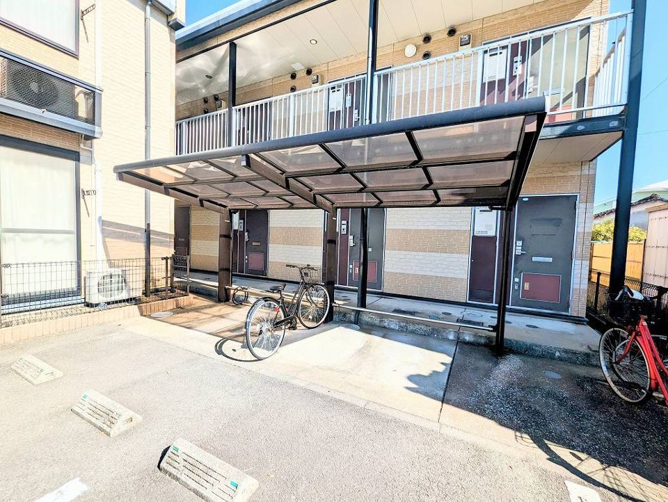 近くに駐輪場あり