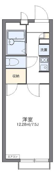 レオパレス神宮の杜の間取り画像