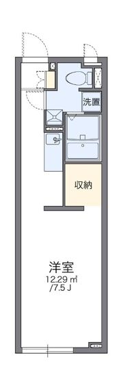 アルク笹原Ⅱの間取り画像