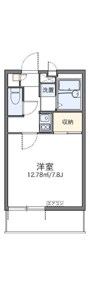 レオパレス橘の間取り画像