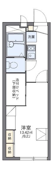 レオパレス住吉ヒルズの間取り画像