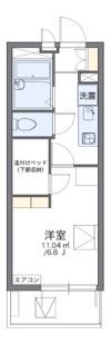 レオパレスヒルズハイネの間取り画像