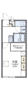 レオパレス笹原の間取り画像