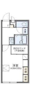 レオパレスセイバーの間取り画像