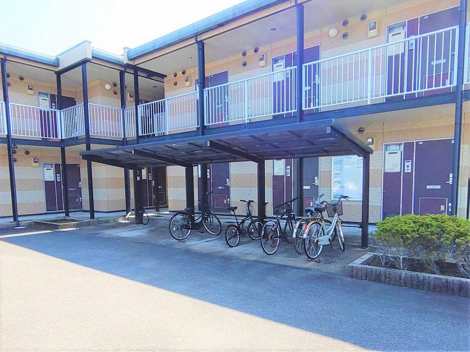 近くに駐輪場あり
