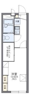 レオパレス清和の間取り画像