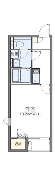 レオネクストGREENWOODの間取り画像