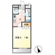 ハート・ピュア宇和田の間取り画像