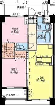 ヴェルディの間取り画像
