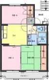 ジェネシス大島Aの間取り画像
