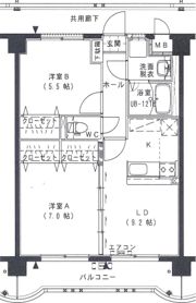 三門マンションの間取り画像
