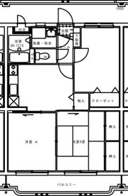 サンフラワー東町の間取り画像
