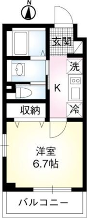 b’CASA Tatekawaの間取り画像