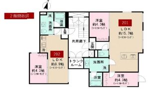 CASA PIAZZA 目黒大岡山の間取り画像