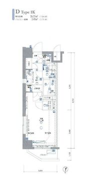 GROWS 錦糸町 Miruna Hillsの間取り画像