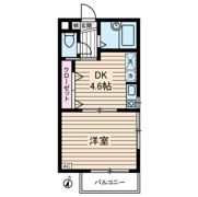 ハーヴェスト八雲の間取り画像