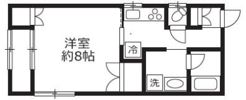 ハイムお花茶屋の間取り画像