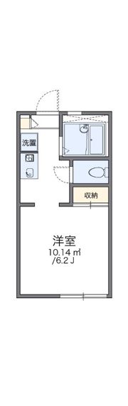 レオパレス田園2の間取り画像