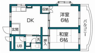 アミティー烏山の間取り画像