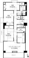 T's garden府中の間取り画像
