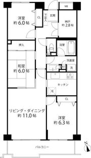 T's garden府中の間取り画像