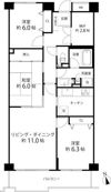 T's garden府中の間取り画像