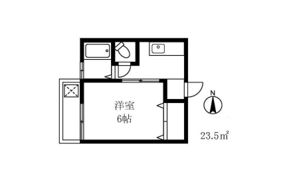コーポ明日香の間取り画像