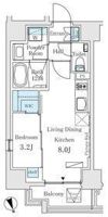 イプセ御成門の間取り画像