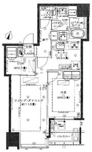 大崎ウエストシティタワーズの間取り画像