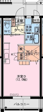 MARINE ROAD（マリンロード）の間取り画像
