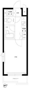 ルーブル大崎参番館の間取り画像