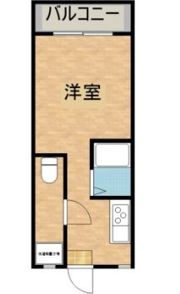 第5永吉ビル清水ハイツの間取り画像