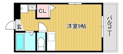 サンケイマンション第6ビルの間取り画像