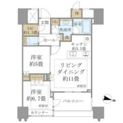パークコート文京小石川ザ タワーの間取り画像