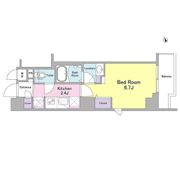 コヌ ブリーズ蒲田の間取り画像
