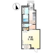 クローバーエイトの間取り画像