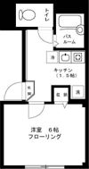 フラワーコーポの間取り画像