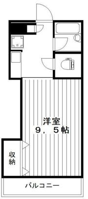 リズ松が丘の間取り画像