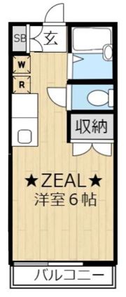 カーサ戸辺の間取り画像