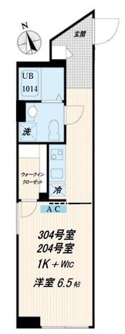 Fullea梅丘の間取り画像