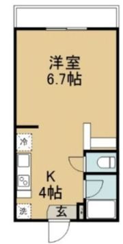 マンションDIGの間取り画像