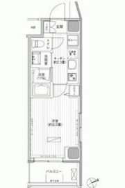ヒューリック浅草橋江戸通の間取り画像