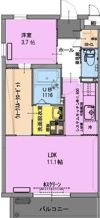 ラフィーナパレス宮崎東の間取り画像