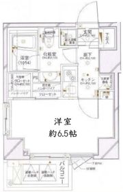 パレステュディオ麻布イーストの間取り画像