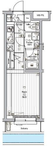 PREMIUM CUBE G 三軒茶屋の間取り画像